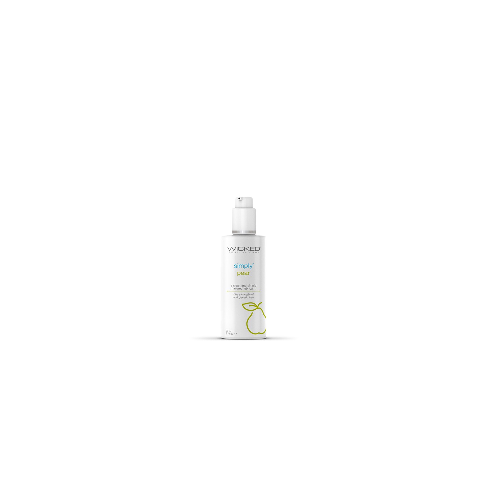 Simply Pear Flavored Water Based Lubricant 2.3 oz.