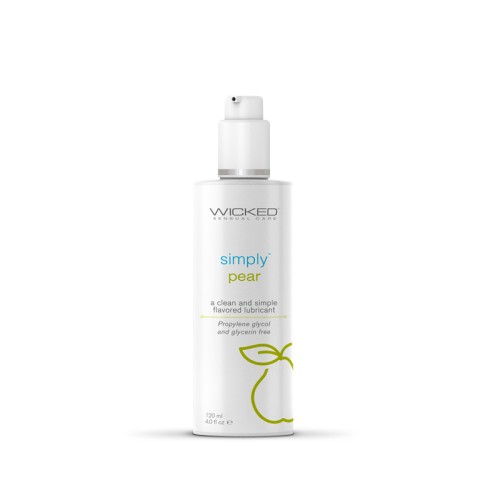 Simply Pear Water-Based Lubricant 4 oz for Delicious Fun