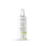 Lubricante a Base de Agua Sabor Pera Simply 4 oz para Diversión Deliciosa