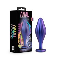 Anal Adventures Matrix Wavy Bling Plug