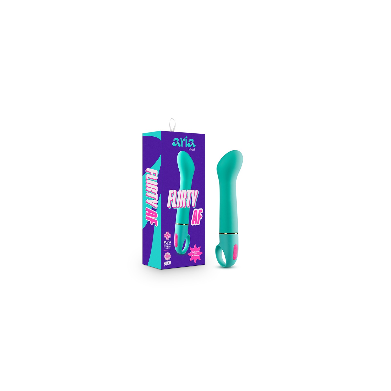 Vibrador G-Spot Aria Flirty AF para Placer Profundo