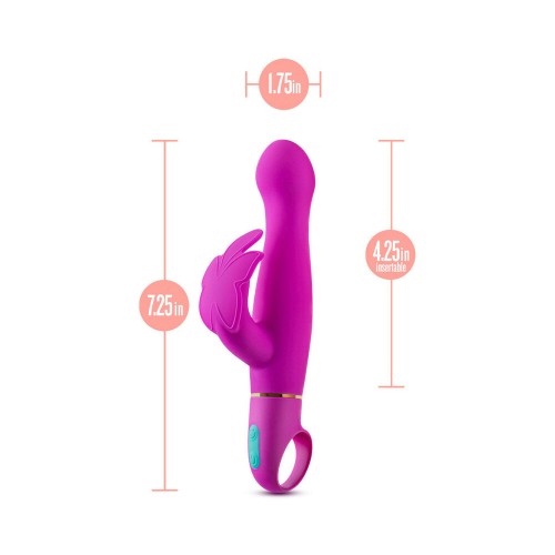 Aria Naughty AF Silicone Dual Stimulation Vibrator - Power and Elegance