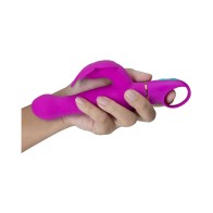 Aria Naughty AF Silicone Dual Stimulation Vibrator - Power and Elegance