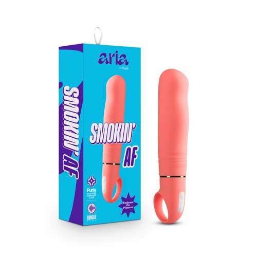 Aria Smokin' AF Silicone Vibrator for G-spot Pleasure