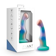 Dildo de Silicona Avant Opal Dreams de 6 in. Azul