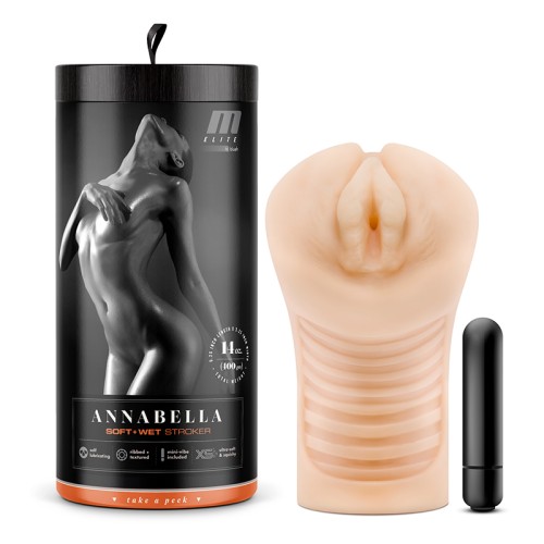 M Elite Soft + Wet Annabella Vagina Stroker - Ultimate Pleasure