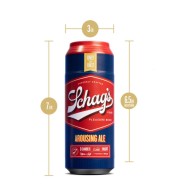 Schag's Arousing Ale Self-Lubricating Stroker for Ultimate Pleasure