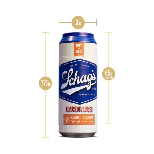 Stroker Auto-lubricado Luscious Lager de Schag