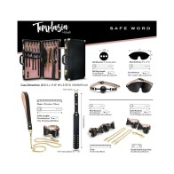 Temptasia Safe Word Kit de Bondage 10 Piezas Negro