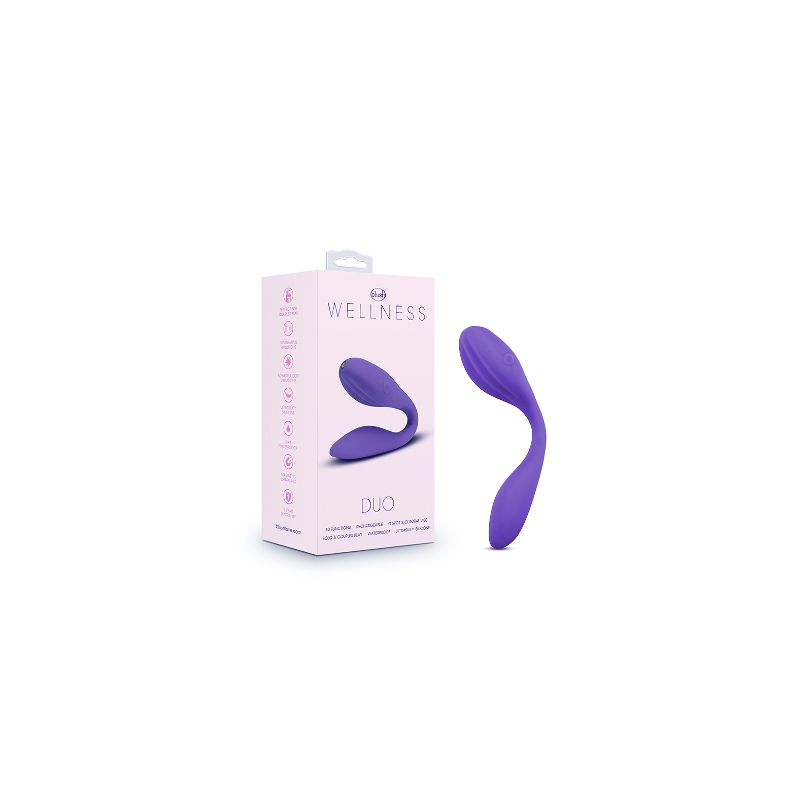 Wellness Duo Couples Vibrator for Dual Stimulation