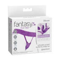 Vibrador Strap-On Mariposa para G-Spot Fantasy