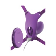 Fantasy Butterfly G-Spot Strap-On Vibrator