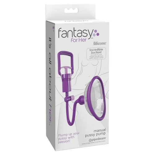 Fantasy for Her Silicone Pussy Pump