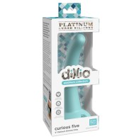 Dillio Platinum Curious Five Silicone Dildo