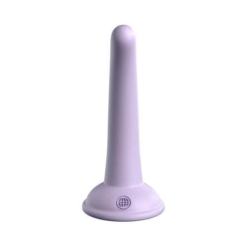 Dildo de Silicona Dillio Platinum Collection Curious Five de 5 in. Morado