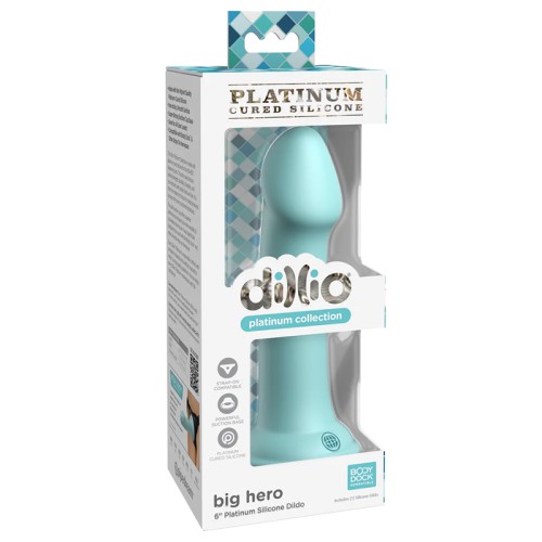 Dildo Big Hero de la Colección Platinum Dillio - Placer de Calidad