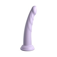 Dildo de Silicona Púrpura de 7 Pulgadas Dillio