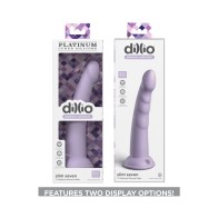 Dildo de Silicona Púrpura de 7 Pulgadas Dillio