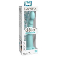 Dillio Slim Seven 7 Inch Silicone Dildo Teal