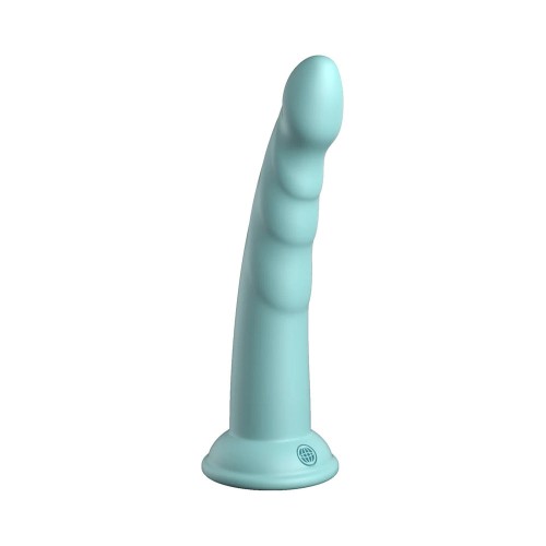 Dillio Slim Seven 7 Inch Silicone Dildo Teal