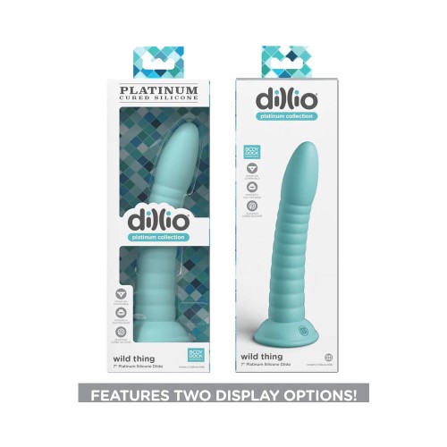 Dildo de Silicona Wild Thing de 7 in de la Colección Platinum de Dillio - Calidad Premium