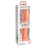 Dildo Silicona Peach Dillio Platinum Collection Wild Thing 7 in.