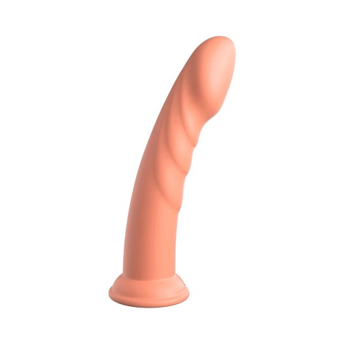 Dillio Super Eight 8 in. Silicone Dildo Peach