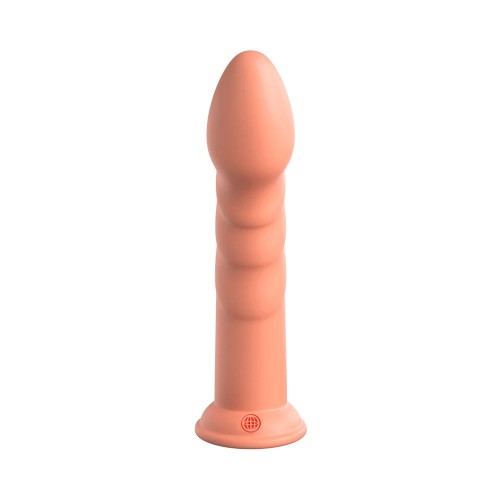 Dillio Dildo de Silicona Super Ocho de 8 Pulgadas Durazno