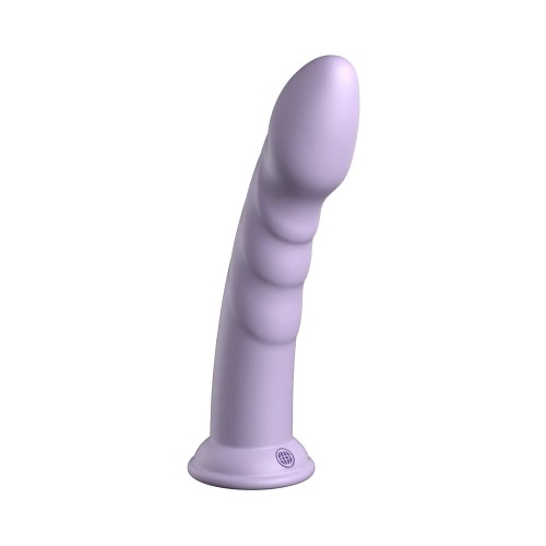 Dildo Silicona Dillio Platinum Super Eight de 8 Pulgadas - Púrpura