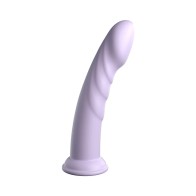 Dildo Silicona Dillio Platinum Super Eight de 8 Pulgadas - Púrpura