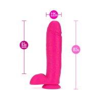 Dildo de Doble Densidad de 10 pulgadas con Ventosa