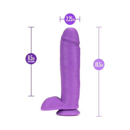 Neo Dildo de 10 Pulgadas de Densidad Doble con Testículos