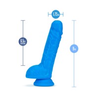 Neo Dildo de Densidad Dual de 9 in. con Testículos - Placer Redefinido