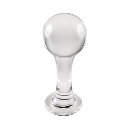 Gender X Round Glass Anal Plug