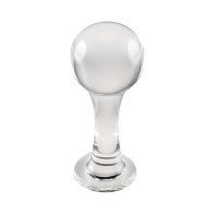 Gender X Round Glass Anal Plug