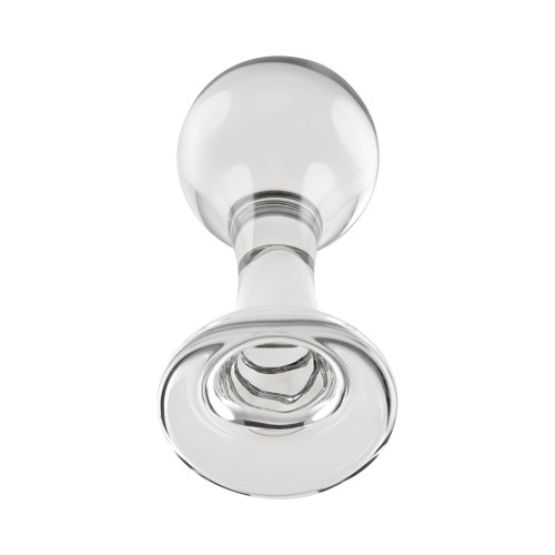 Gender X Round Glass Anal Plug