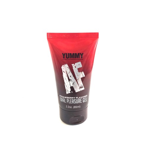 Yummy AF Gel de Placer Oral Sabor Fresa 2.2 oz