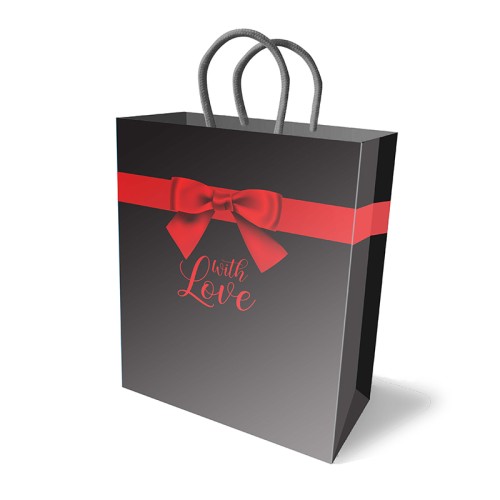 With Love Bow Gift Bag for Stylish Presentations