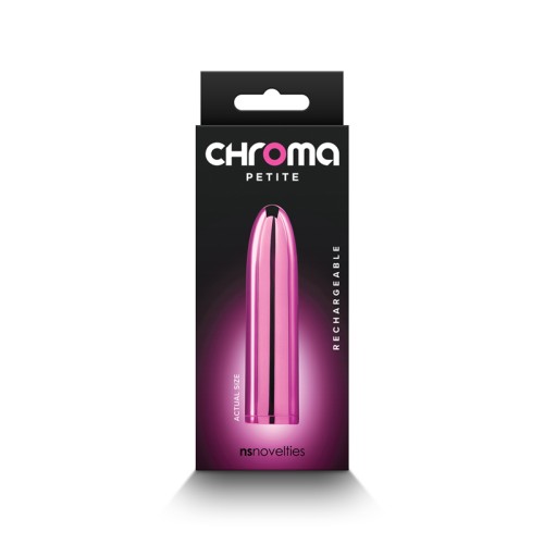 Bala Recargable Chroma Petite en Rosa