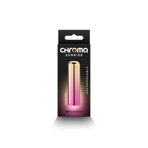 Vibrador Recargable Chroma Sunrise Pequeño