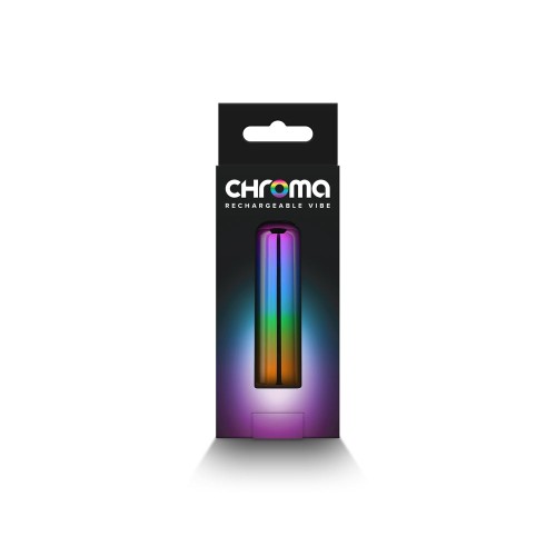 Vibrador Recargable Pequeño Chroma Rainbow