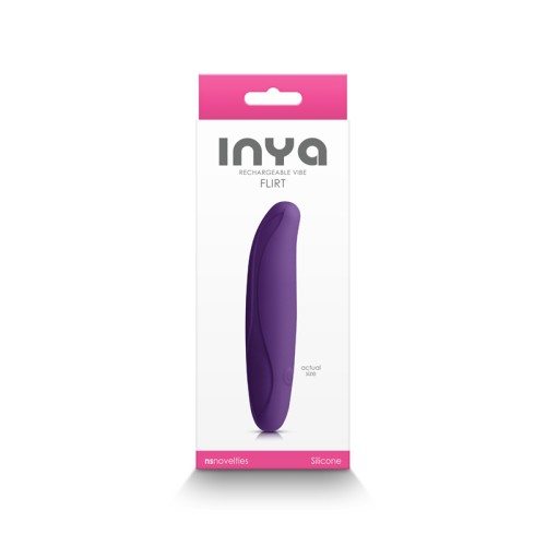 Vibrador Recargable INYA Flirt para Placer Flexible