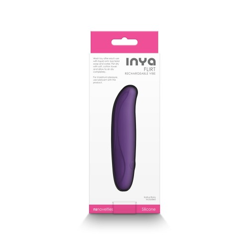 Vibrador Recargable INYA Flirt para Placer Flexible