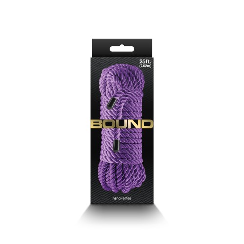 Bound Rope 25ft Purple Bondage Rope