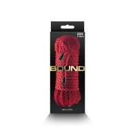 Bound Rope 25 ft Red