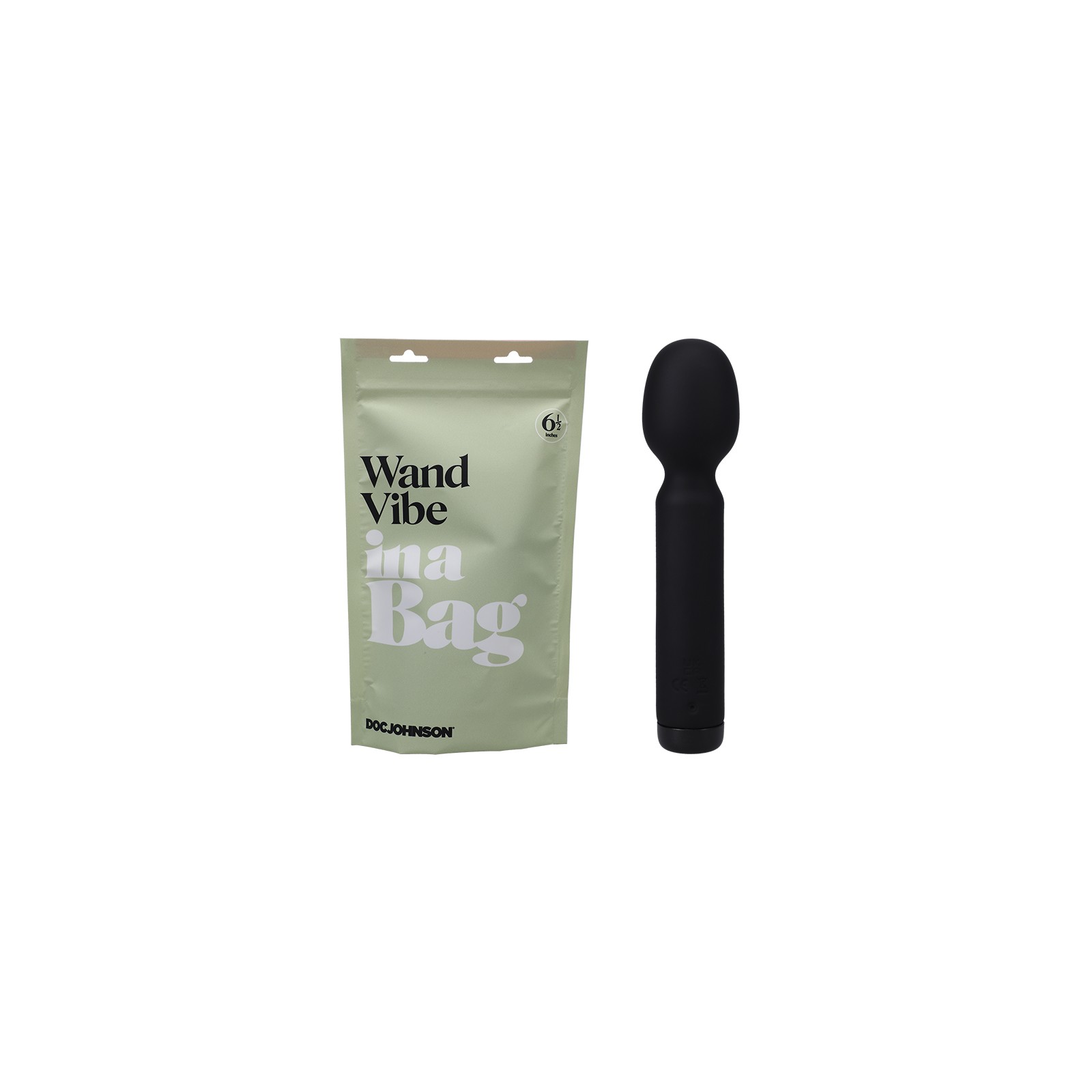 Doc Johnson Wand Vibe Compact Silicone Vibrator