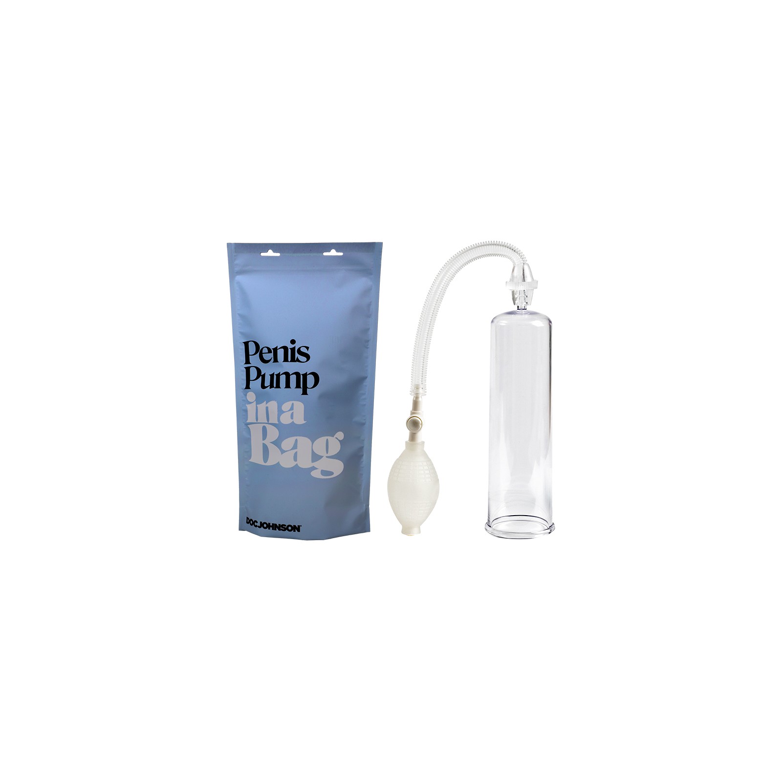 Doc Johnson Penis Pump - In A Bag - Clear