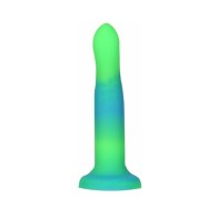 Dildo Flexible de Silicona Addiction Rave - Brilla en la Oscuridad