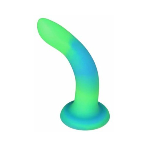 Dildo Flexible de Silicona Addiction Rave - Brilla en la Oscuridad