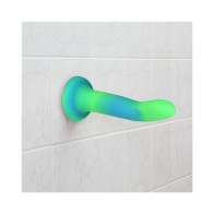 Dildo Flexible de Silicona Addiction Rave - Brilla en la Oscuridad